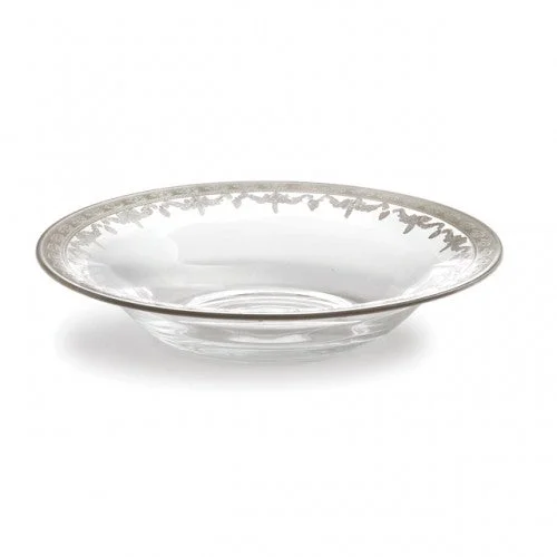 Arte Italica Vetro Silver Pasta/Soup Bowl