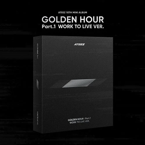 ATEEZ – 10th Mini Album GOLDEN HOUR : Part.1 WORK TO LIVE VER.