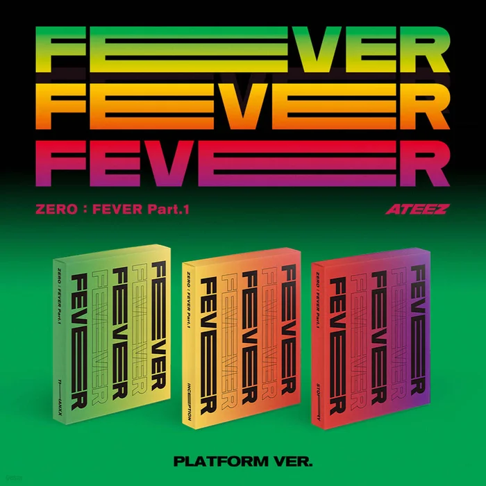 ATEEZ – 5th Mini Album ZERO : FEVER Part.1 (PLATFORM VER.)