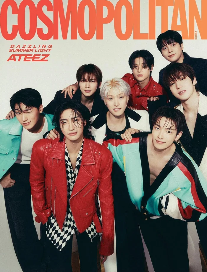 ATEEZ COSMOPOLITAN Cover – July 2024 Magazine