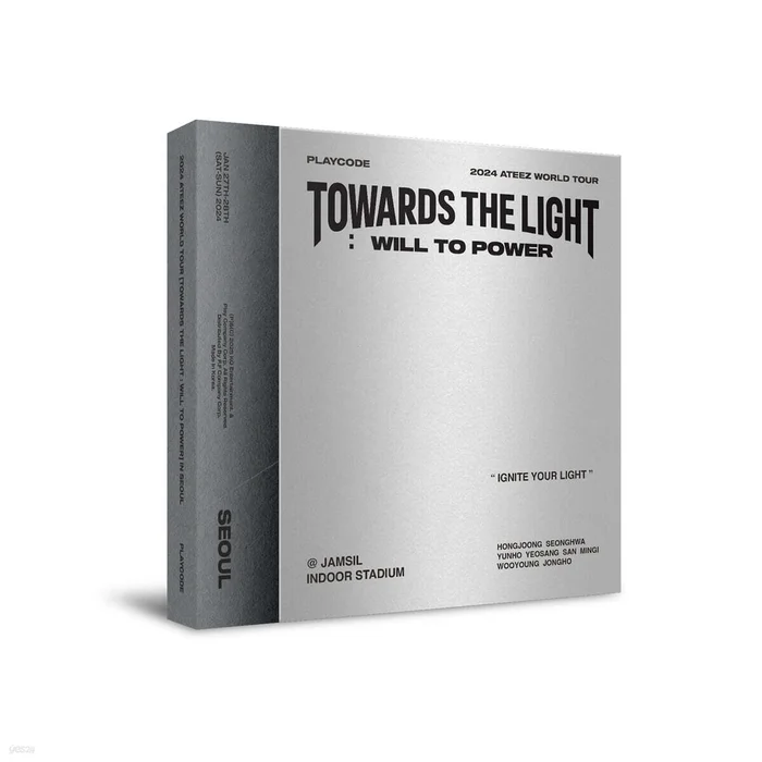 Ateez Towards The Light : Will To Power In Seoul 2024 World Tour Playcode