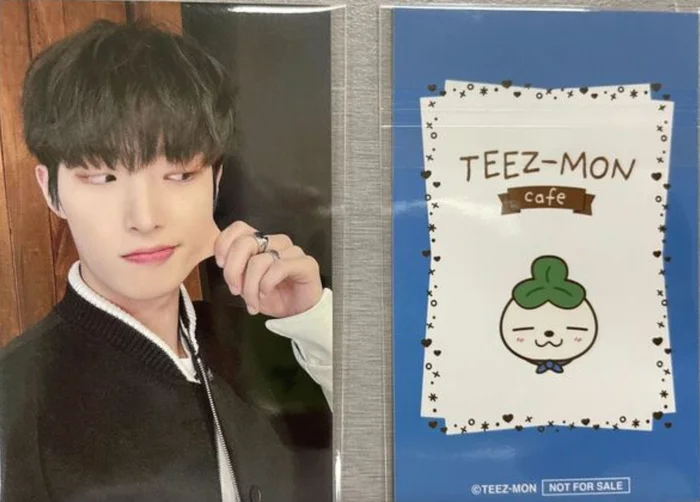 ATEEZ x Teez-Mon Cafe Official Photocards