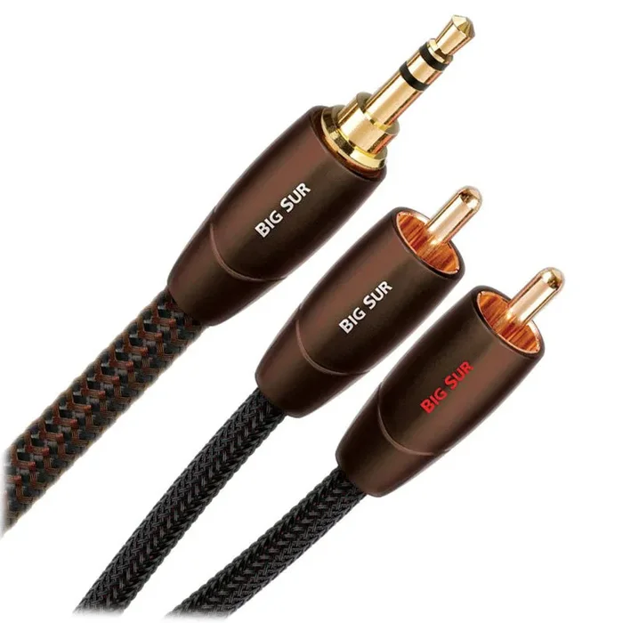 Audioquest: Big Sur Audio Interconnect Y-Cable (3.5mm – RCA) – 1.0M