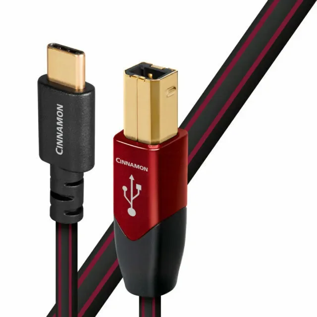 Audioquest: Cinnamon USB 2.0 Cable (USB C to B) – 0.75M