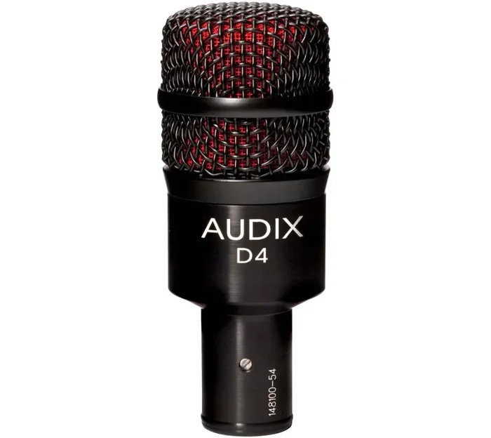 Audix D4 Hypercardioid Dynamic Instrument Microphone