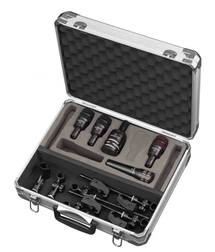 Audix DP5A Professional 5-Piece Drum Microphone Package
