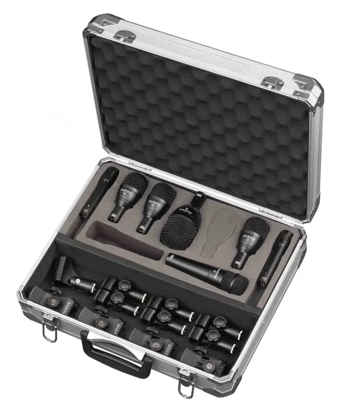 Audix FP7, 7-Piece Fusion Drum Microphone Package