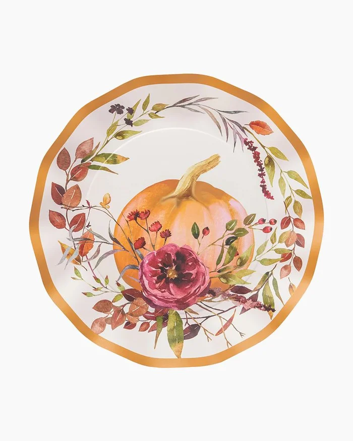 Autumn Bouquet Dinner Plates