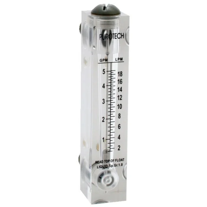 AXEON 204206 Flow Meter PM, 1-10 GPM, SS VALVE