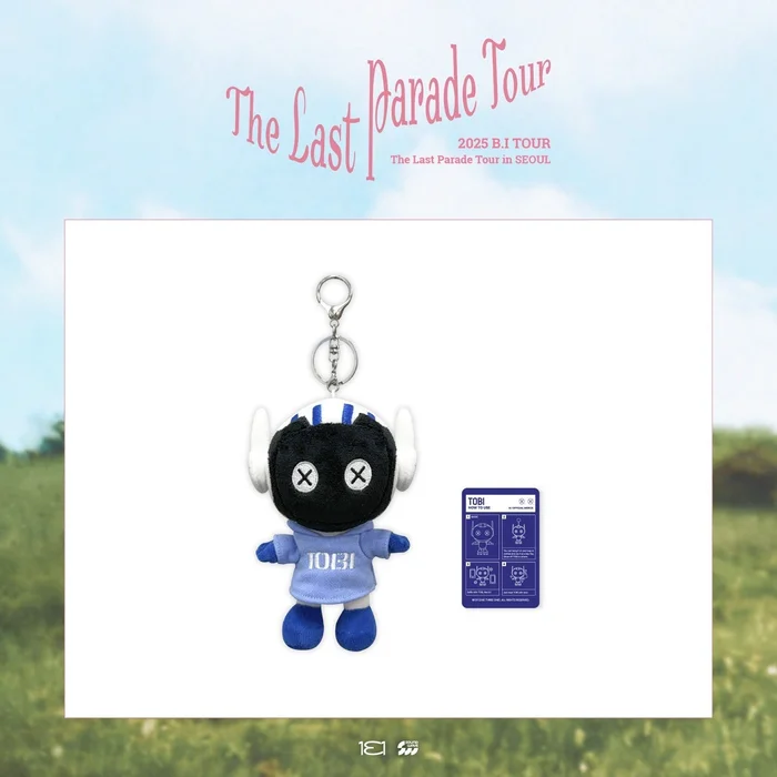B.I – The Last Parade Tour in Seoul Official MD Tobi Plush Eyring