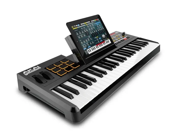 B-Stock: Akai Professional SynthStation 49 Keyboard Controller with Drum Pads and iPad Dock
