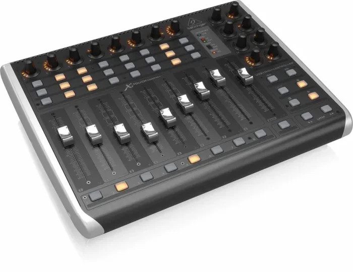 B-Stock: Behringer X-TOUCH COMPACT Universal USB/MIDI Controller with 9 Touch-Sensitive Motor Faders Online Sale