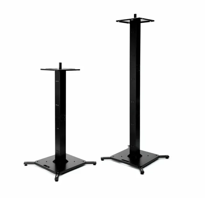 B-Stock: Humpter XFH-MHSTANDX2BL Humpter Adjustable Lighting and DJ Stands with Carrying Bags – Pair of Black
