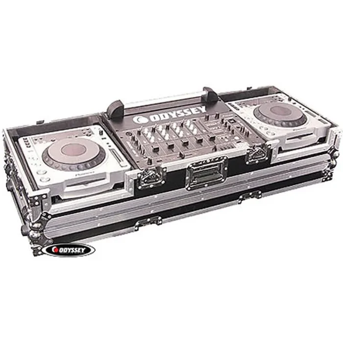 B-Stock: Odyssey FZ19CDJW, Rack Mount Mixer and Turntables Dj Coffin