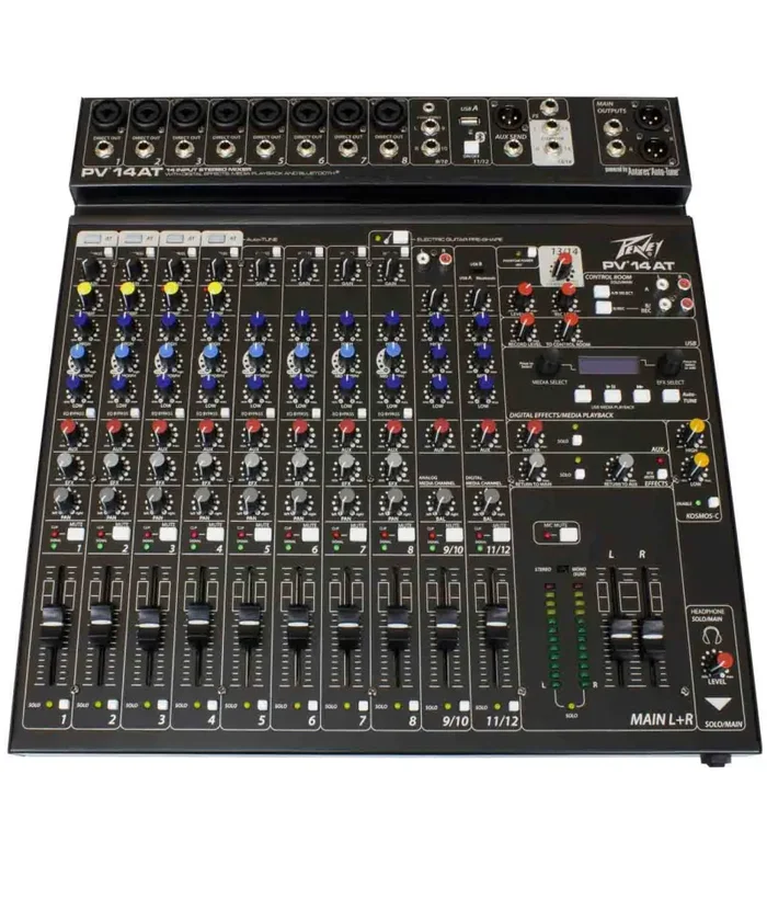B-Stock: Peavey PV 14 AT, 14 Channel Compact Mixer with Bluetooth and Antares Auto-Tune