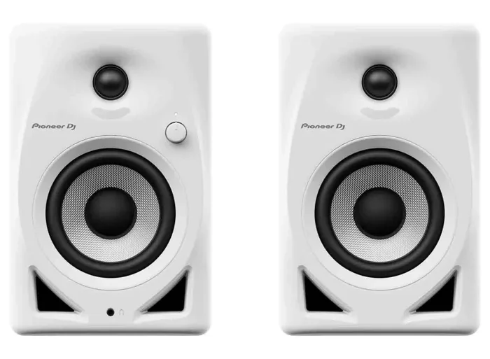 B-Stock: Pioneer DJ DM-40D-W 4″ Two-Way Active Desktop Monitor System – (Pair, White) - Image 2