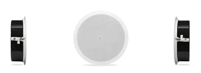 B-Stock: QSC AD-C6T-LP 6.5-Inch 2-Way, Low-Profile Ceiling Loudspeaker – White Online Hot Sale