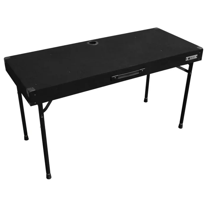 B-Stock Scratch & Dent: Odyssey CTBC2048, Height Adjustable 48″ x 10″ Work Surface Carpet DJ Table