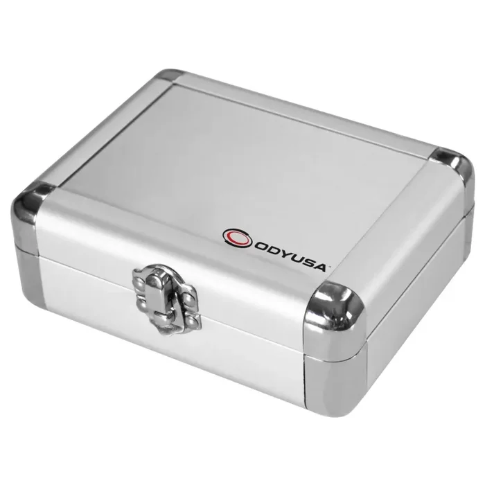 B-Stock Scratch & Dent: Odyssey KCC2PR2SL, KROM Series Silver PRO2 Case For Two Turntable Needle Cartridges - Image 2
