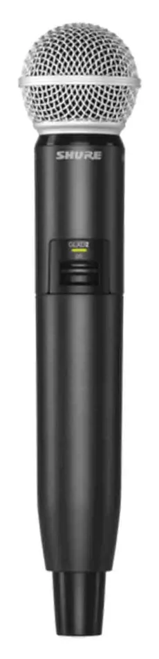 B-Stock: Shure GLXD2/SM58-Z2 Digital Handheld Wireless Microphone Transmitter with SM58 Capsule