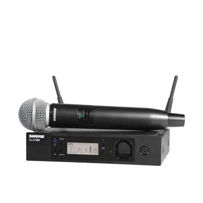 B-Stock: Shure GLXD24R/SM58-Z2 Rechargeable Wireless System with SM58 Vocal Microphone