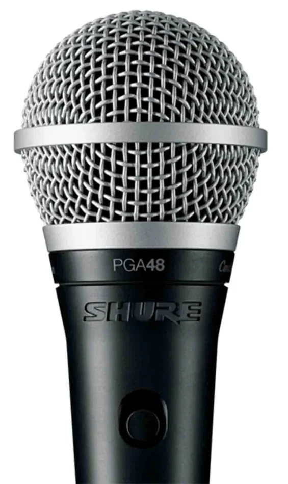 B-Stock: Shure PGA48-XLR PGA48 Cardioid Dynamic Vocal Microphone – XLR