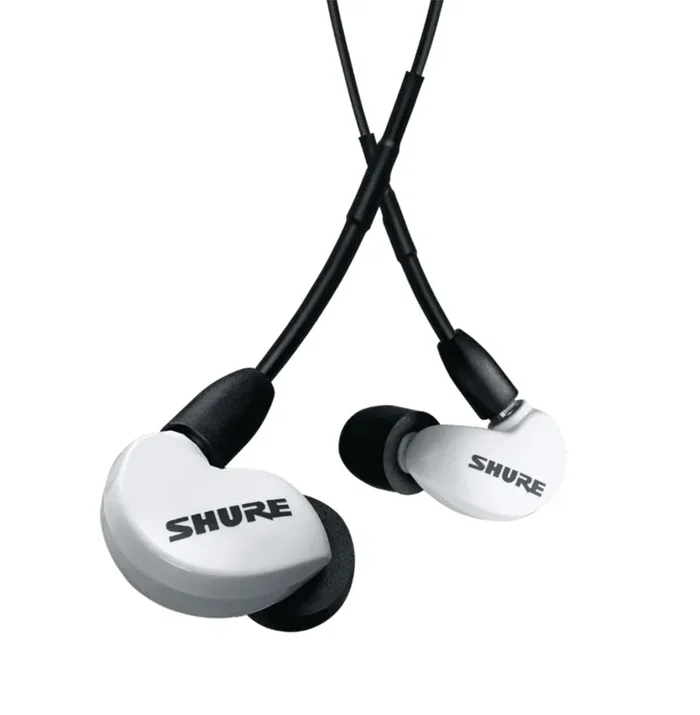 B-Stock: Shure SE215SPE-W+UNI White Special Edition Isolating Earphones With Universal 3.5 mm Remote and Mic Cable