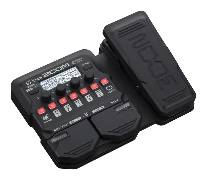 B-Stock: Zoom G1X FOUR Electric Guitar Multi Effect Pedals