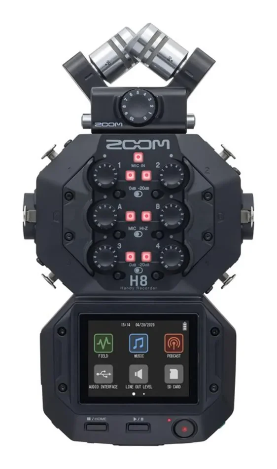 B-Stock: Zoom H8 Portable Handy Recorder with 8 Input and 12 Track