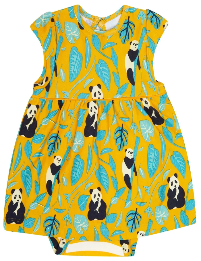 Baby Body Dress (Tank Ruffle) – Panda