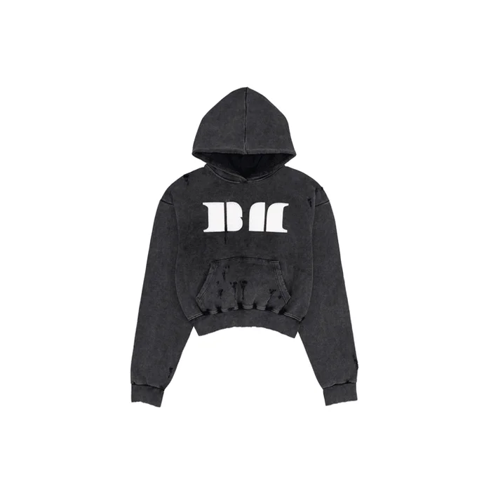 BABYMONSTER – Hello Monsters 2025 1st World Tour In Seoul Official MD Sweat Hoodie Charcoal