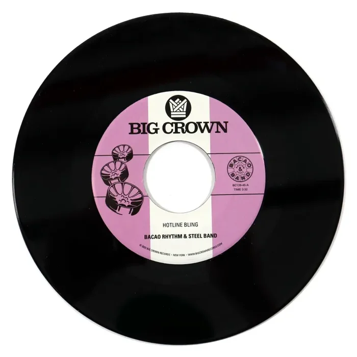 Bacao Rhythm & Steel Band: Hotline Bling / Murkit Gem Vinyl 7″
