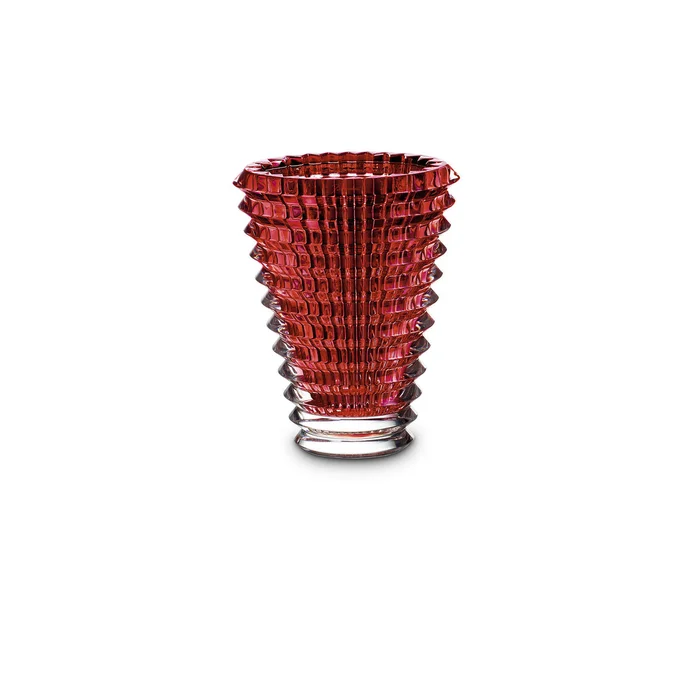 Baccarat Eye Small Red Vase