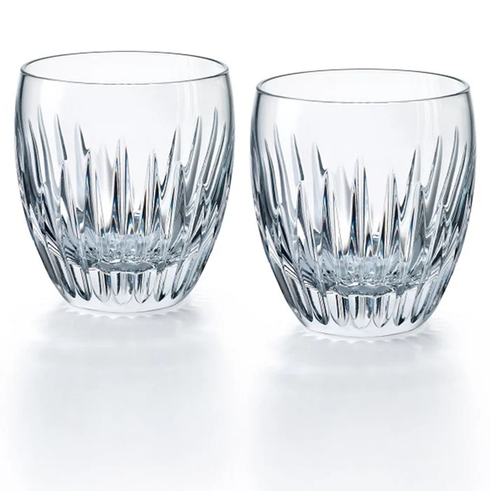 Baccarat Massena #2 Tumblers, Set Of 2