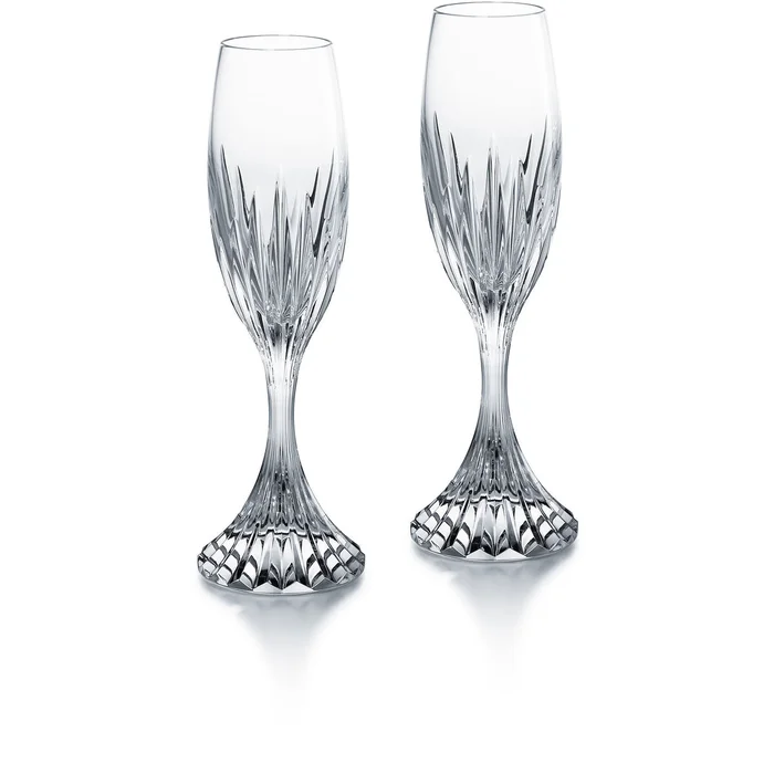 Baccarat Massena Champagne Flute Set of 2