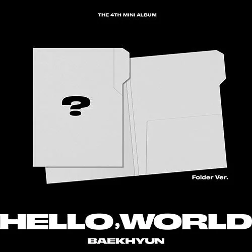 Baekhyun 4th Mini Album – Hello, World (Folder Ver)
