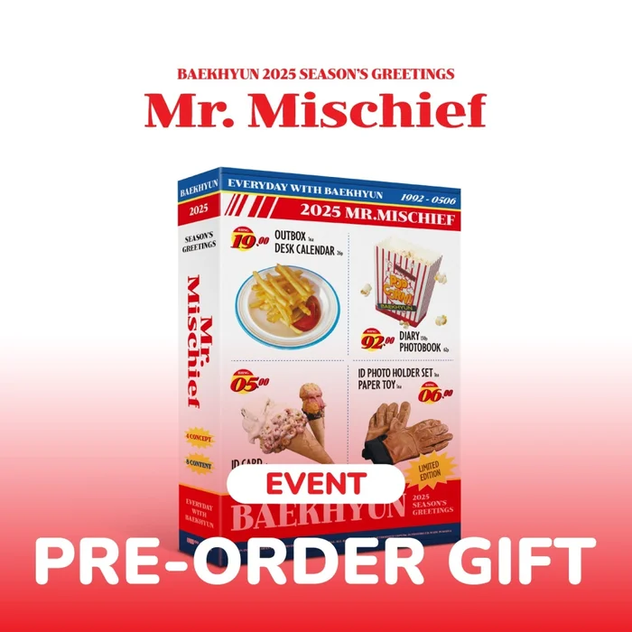 Baekhyun – Mr. Mischief 2025 Season’s Greeting