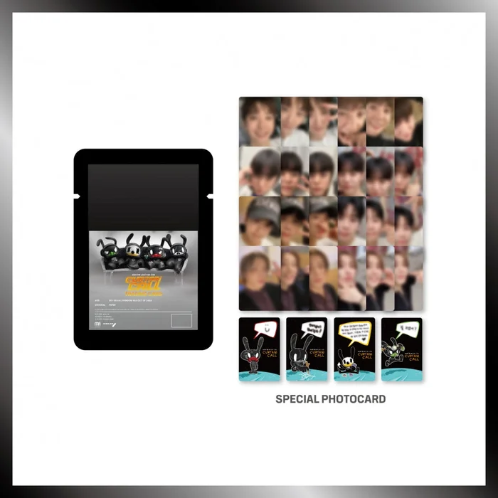 BANG&JUNG&YOO&MOON – Curtain Call 2024 The Last Fan-Con Official MD Trading Card