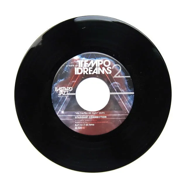 Bastard Jazz Recordings: A Taste Of Tempo Dreams Vol. 2 Sampler 7″