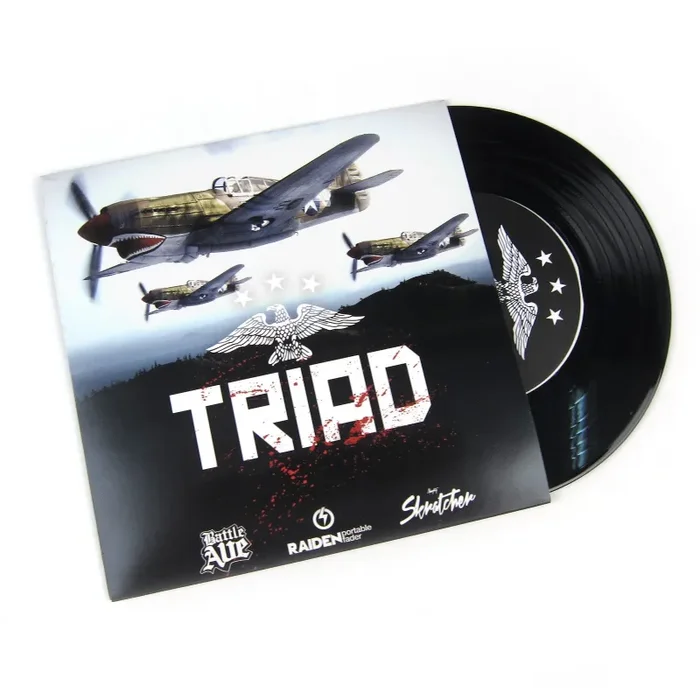 Battle Ave: Triad Breaks (Raiden Fader, Skratcher) Vinyl 7″