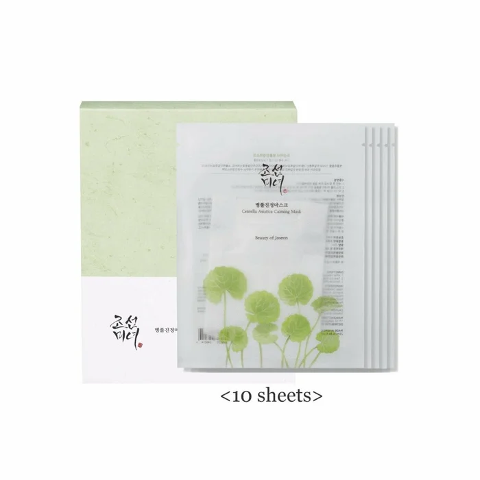 Beauty of Joseon – Centella Asiatica Calming Mask Sheet (25mL*10 Sheets)