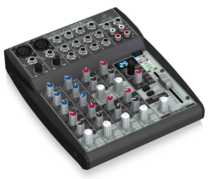 Behringer 1002FX, 10-Input 2-Bus Mixer with XENYX Mic Preamps - Image 2