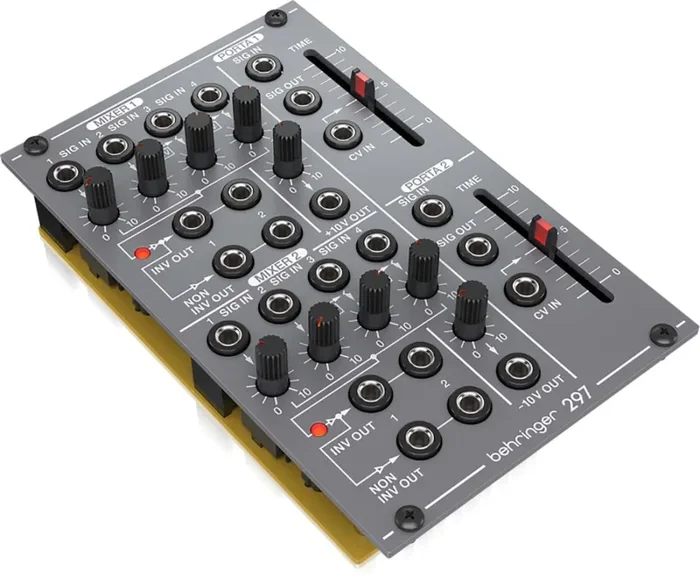 Behringer 297 DUAL PORTAMENTO/CV UTILITIES, Legendary Analog Portamento Controller And CV Utilities For Eurorack