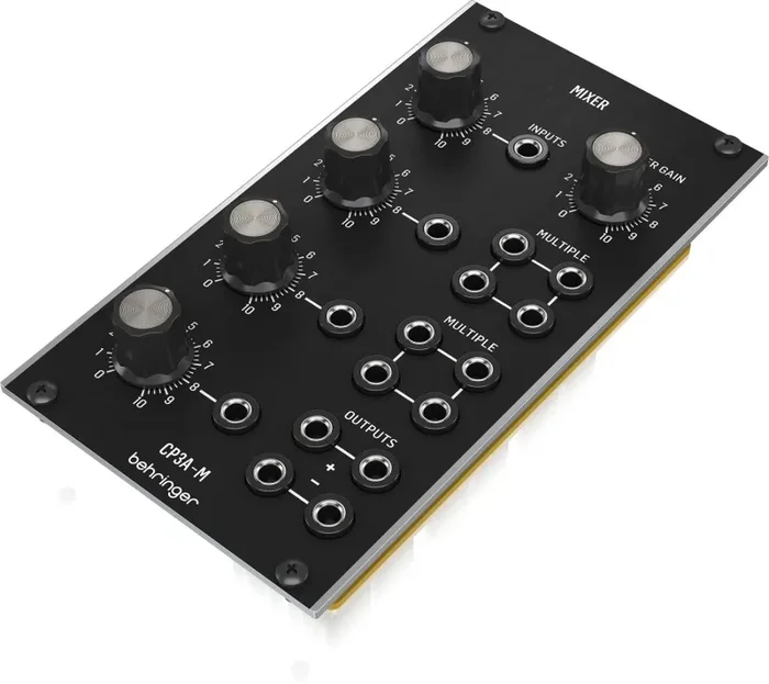 Behringer CP3A-M, Mixer Legendary Analog Mixer, Utility Module For Eurorack With Dual 4-Point Multiple Circuit
