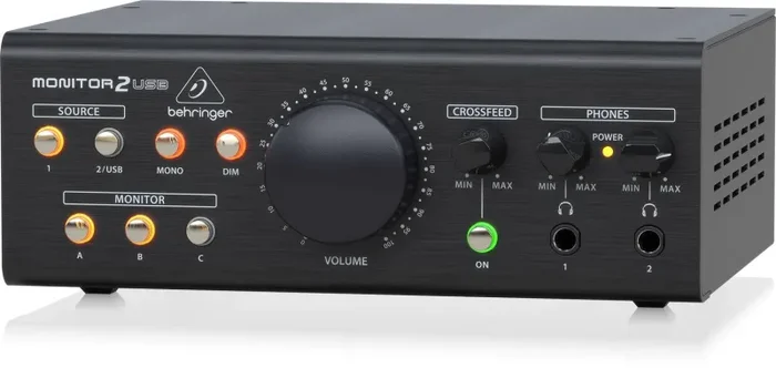 Behringer MONITOR2USB, Speaker With Headphone Monitoring Controller Online now