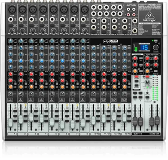 Behringer Premium 22-Input 2/2-Bus Mixer With XENYX Mic Preamps And Compressors