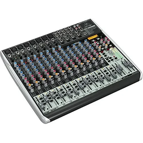 Behringer QX2222USB, 22-Input 2/2-Bus Mixer with USB Audio Interface