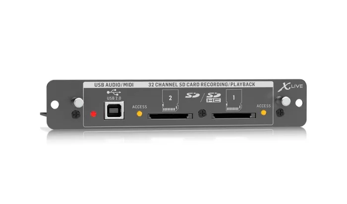 Behringer X-LIVE, X32 Expansion Card for 32-Channel Live Recording/Playback