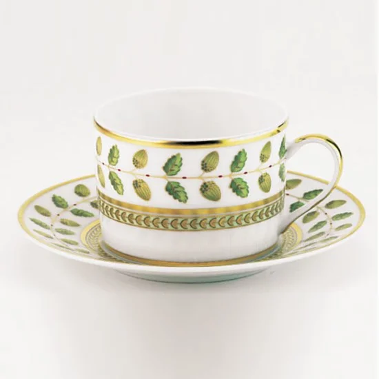 Bernardaud Constance Tea Cup & Saucer