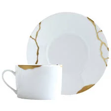 Bernardaud Kintsugi Tea Cup & Saucer